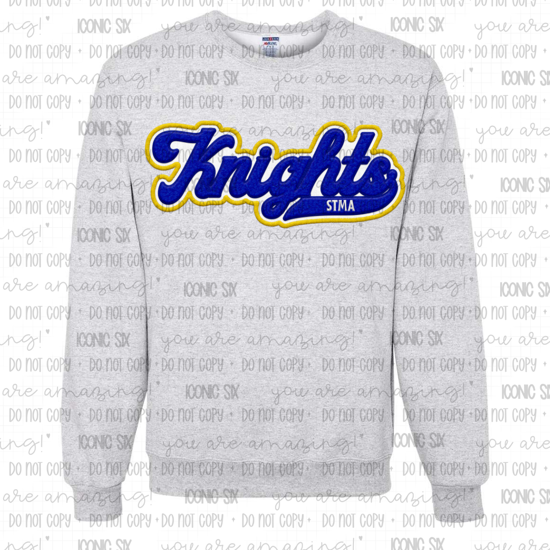 Faux Chenille Spirit Wear