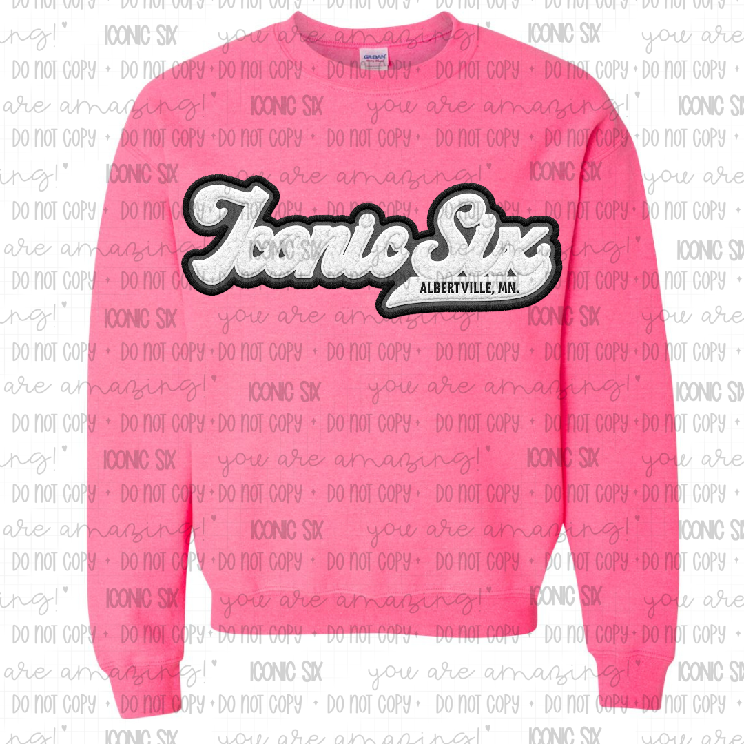 Faux Chenille Spirit Wear