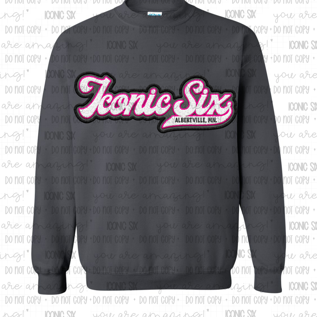 Faux Chenille Spirit Wear