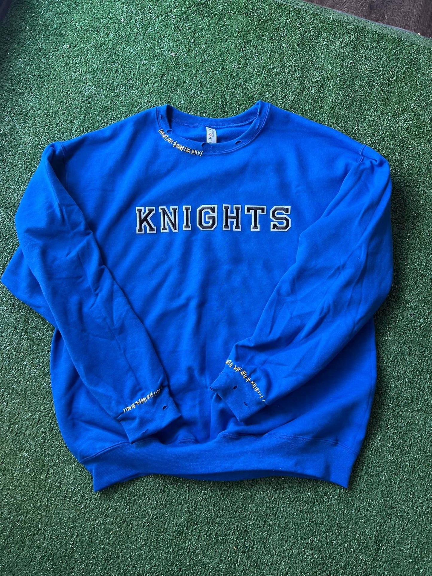 Knights Crew with Stitching