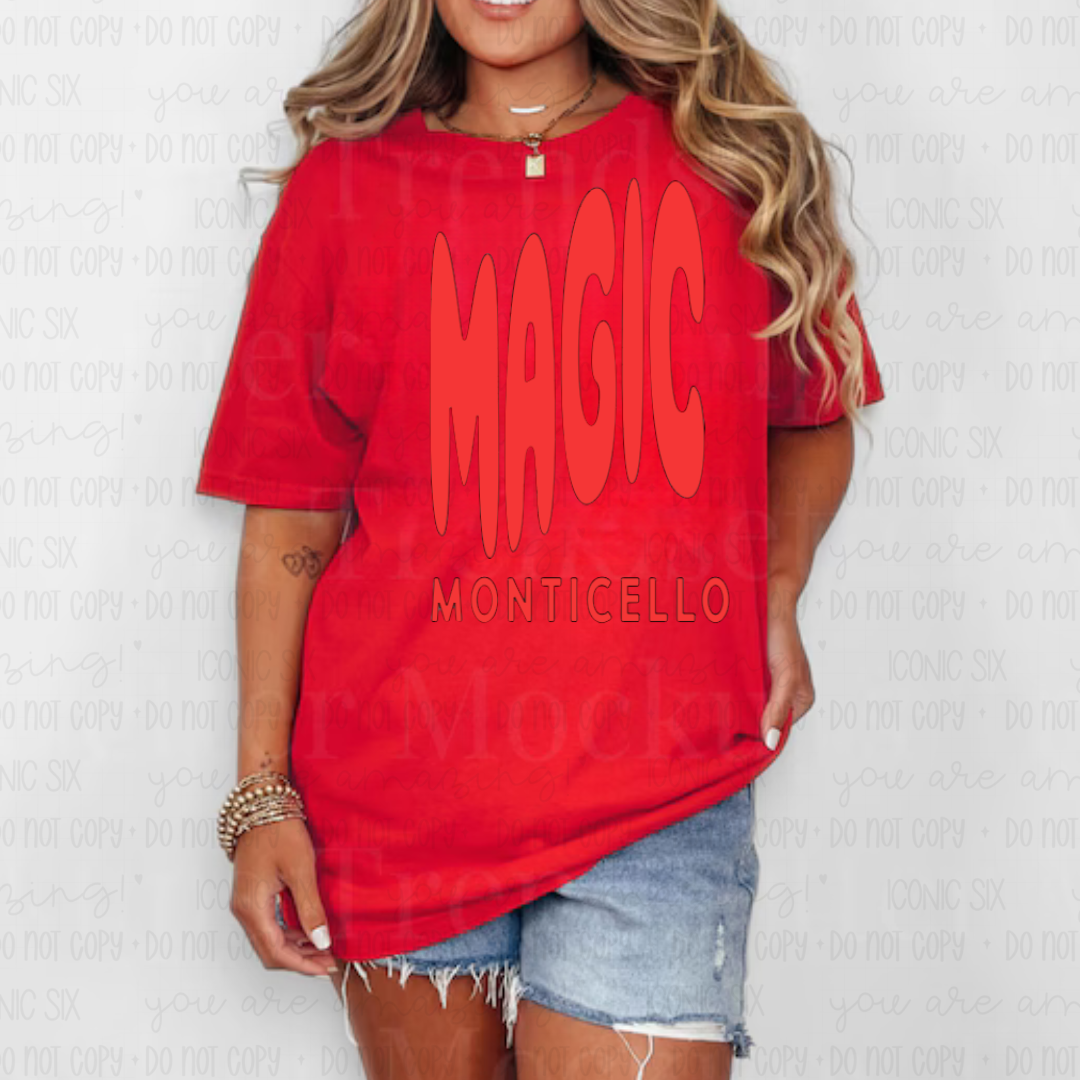 Tone on Tone Puff T-Shirts