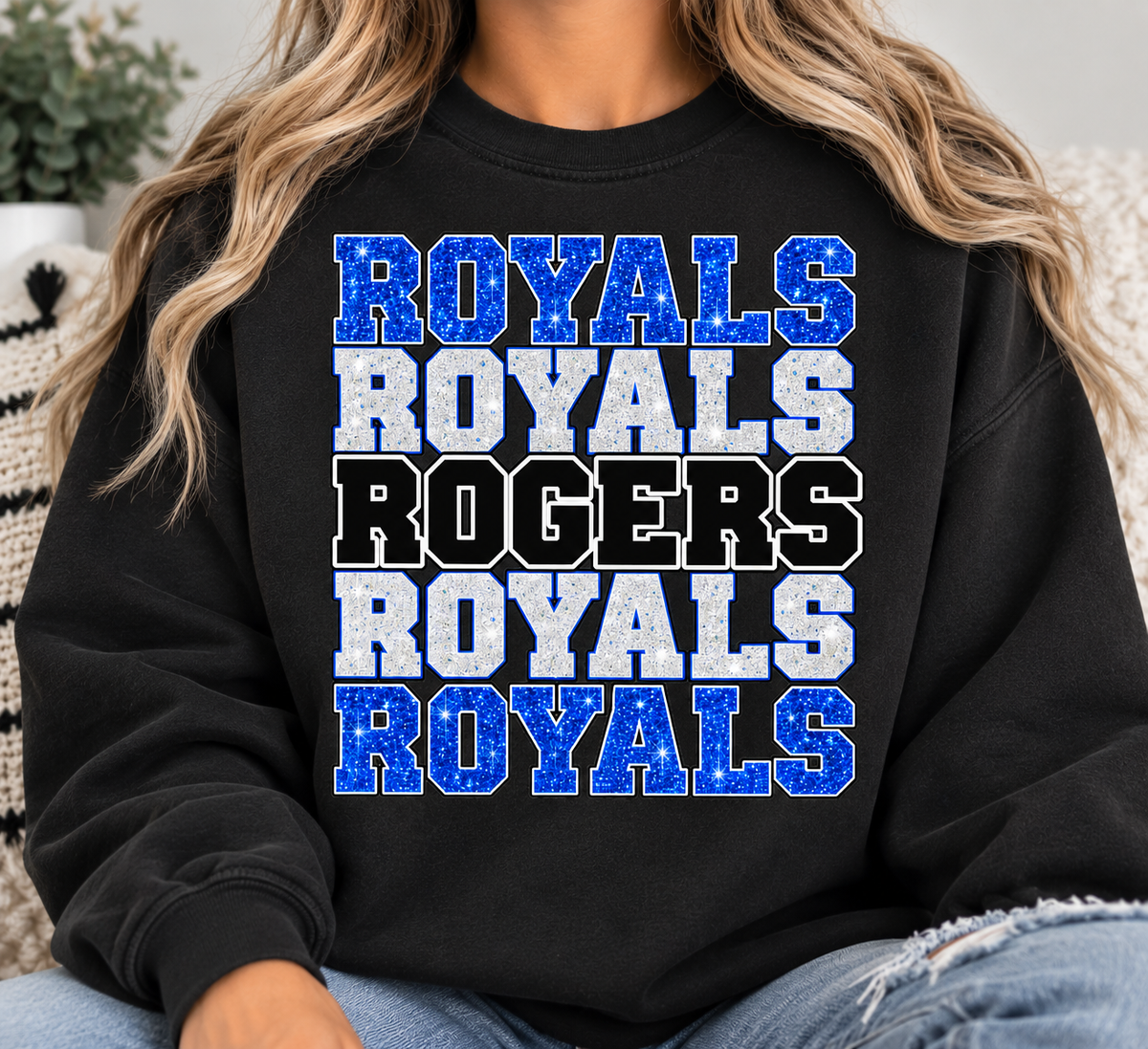Royals Faux Glitter