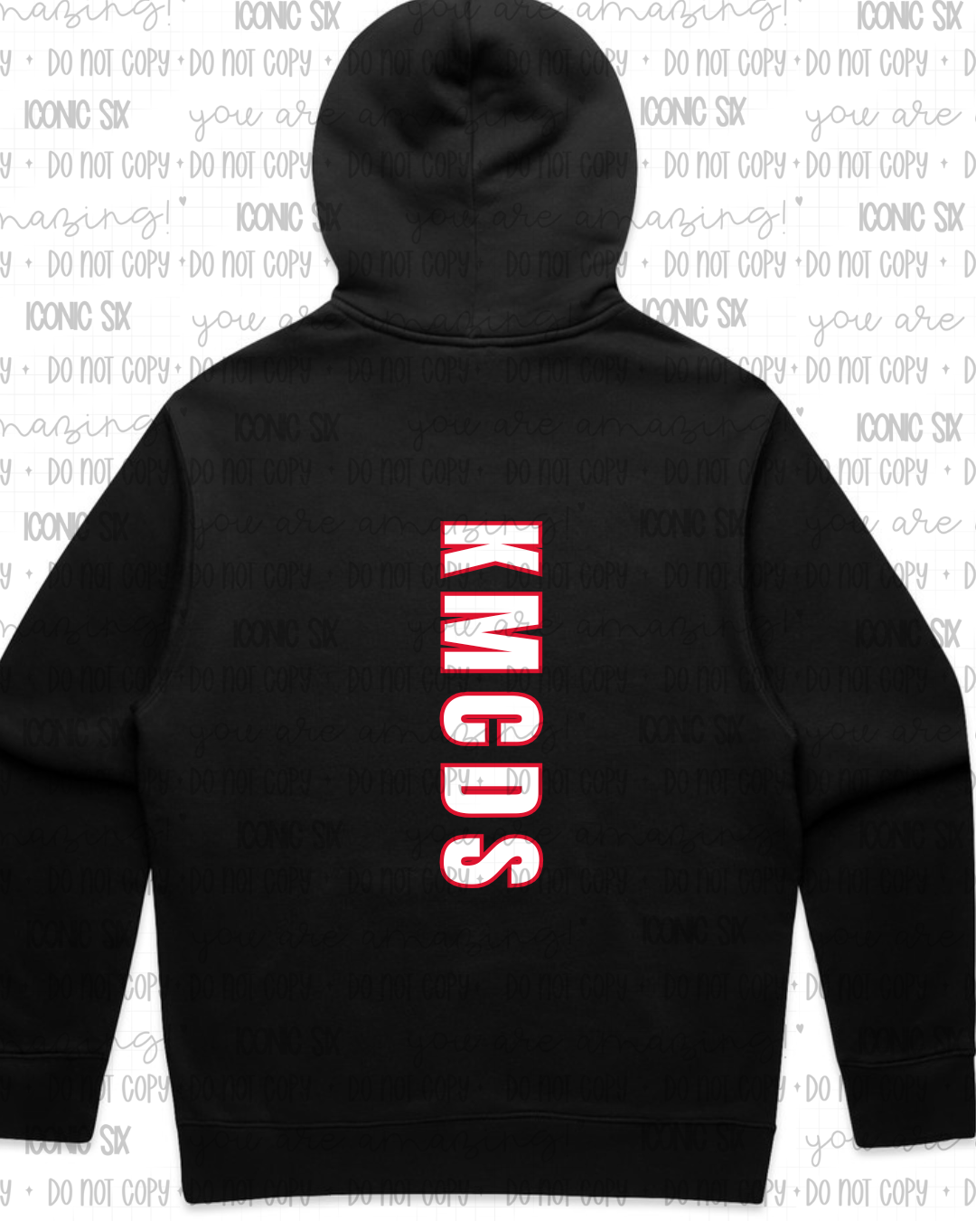 Premium Relaxed Bling KMC Hoodie *Child and Adult*