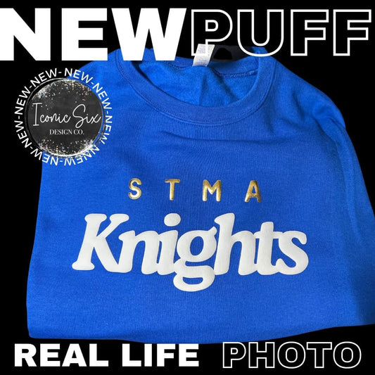 STMA Knights Puff Sweatshirt