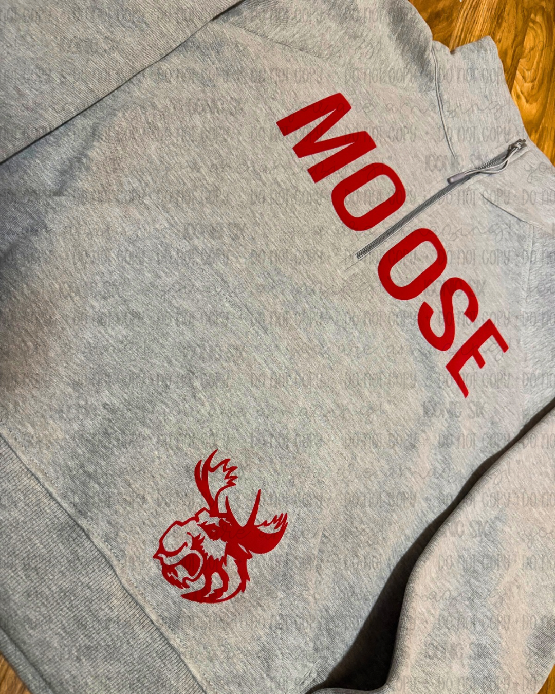 Moose Hockey Quarter Zip