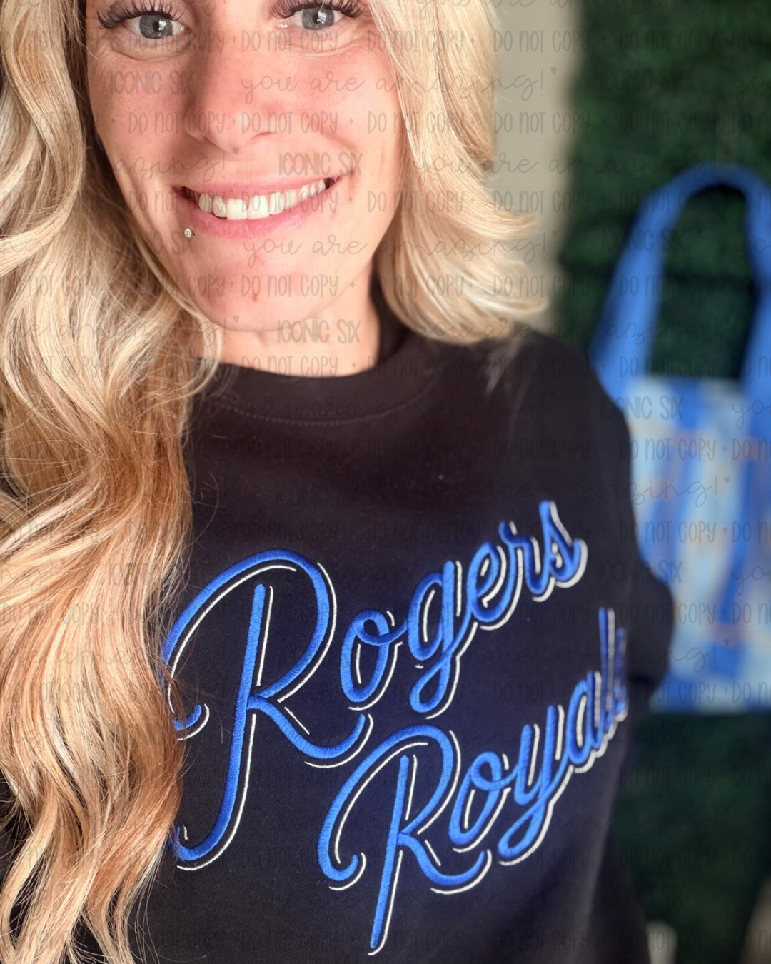 Rogers Embroidered Sweatshirt