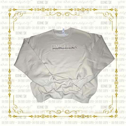 Timeless Embroidered Crew