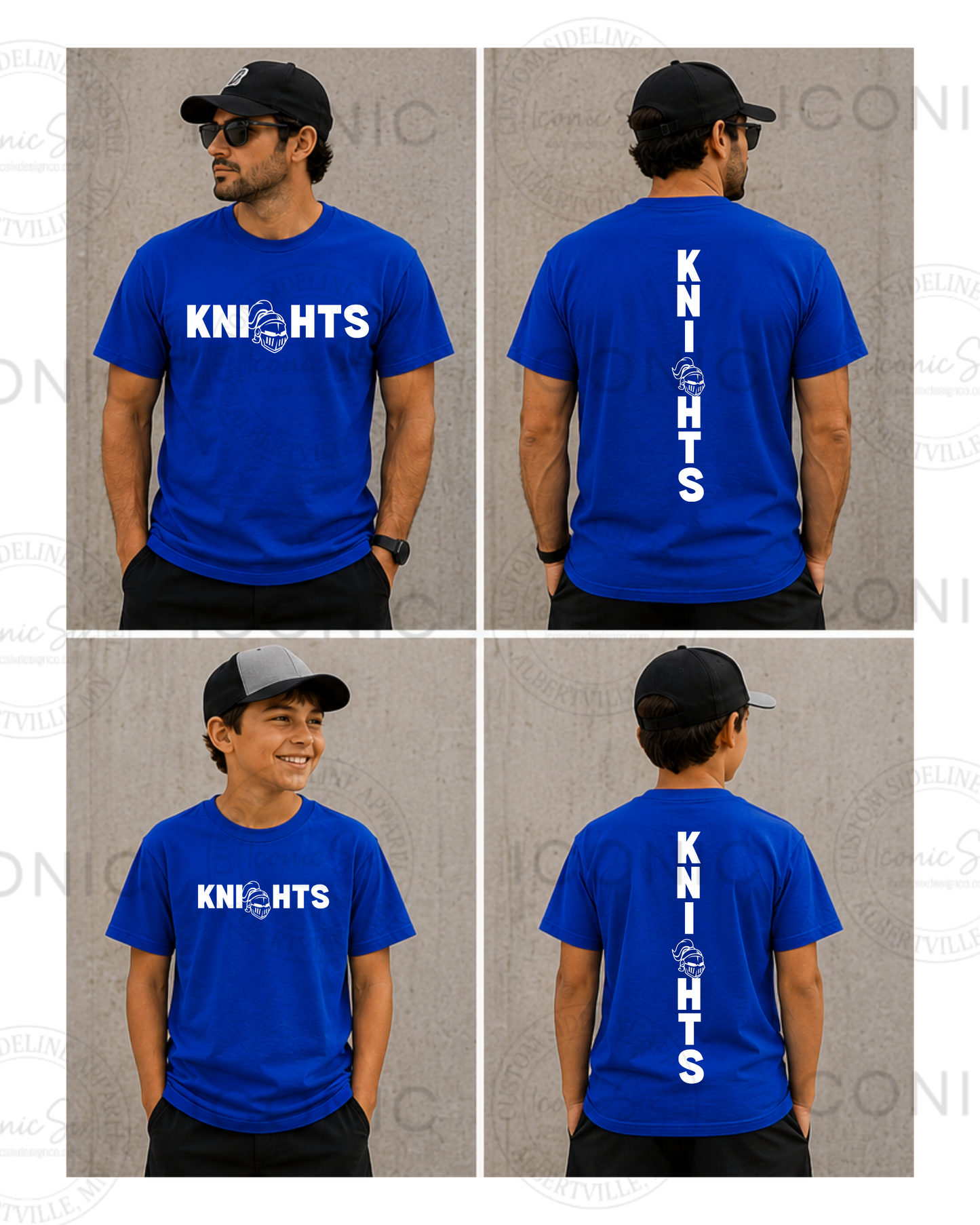 Knights Mascot T-Shirt