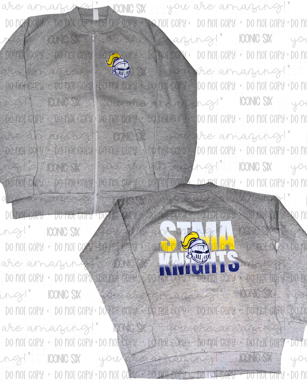 Fleece Bomber Jacket Knights