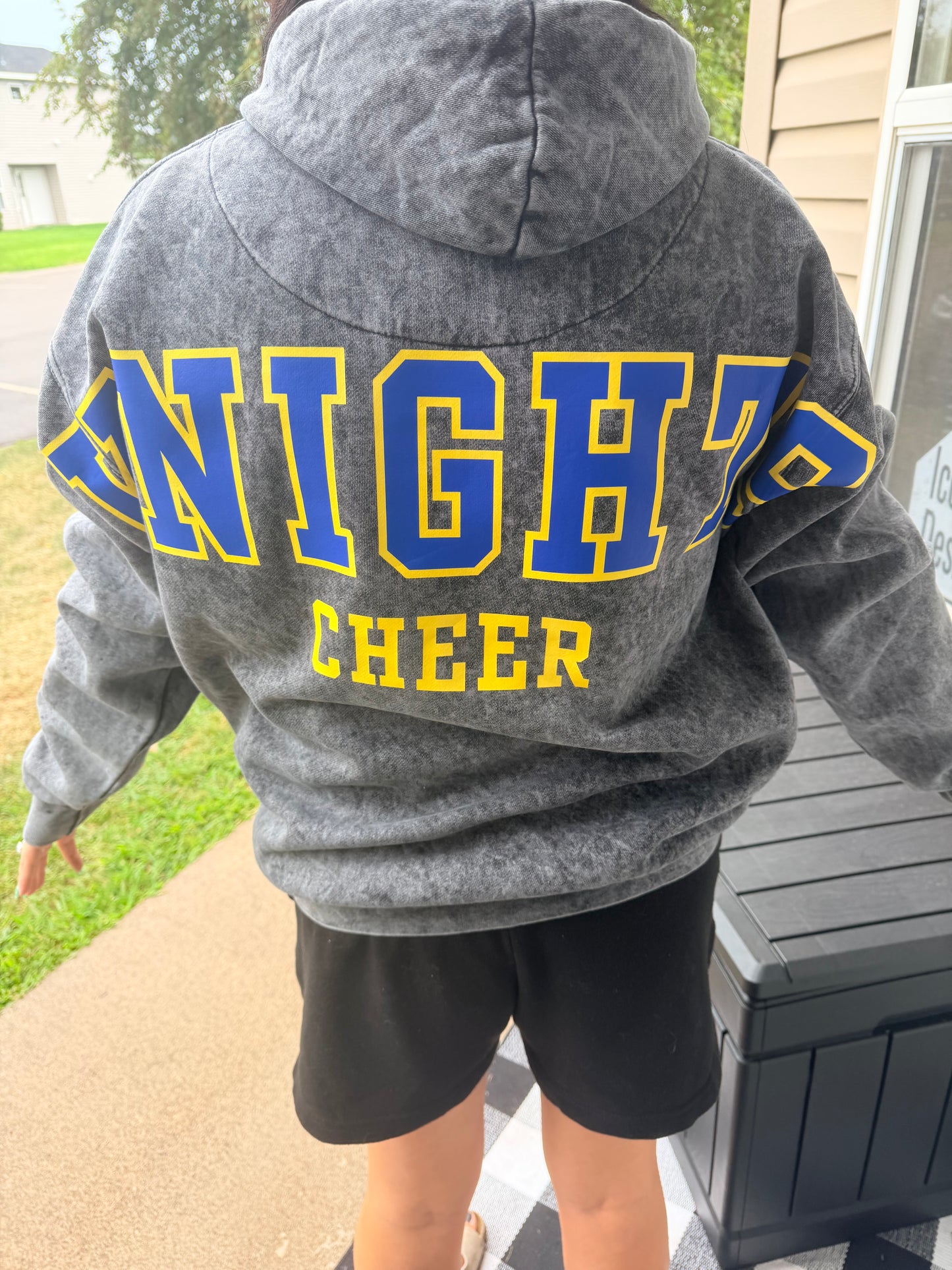 Vintage Wash Cheer Hoodie