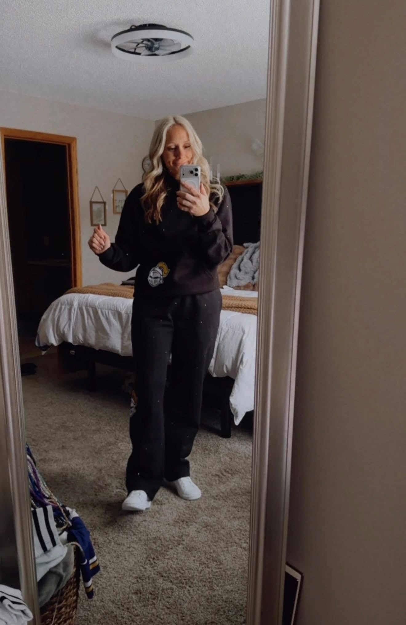 Rhinestone Mascot Sweatpants