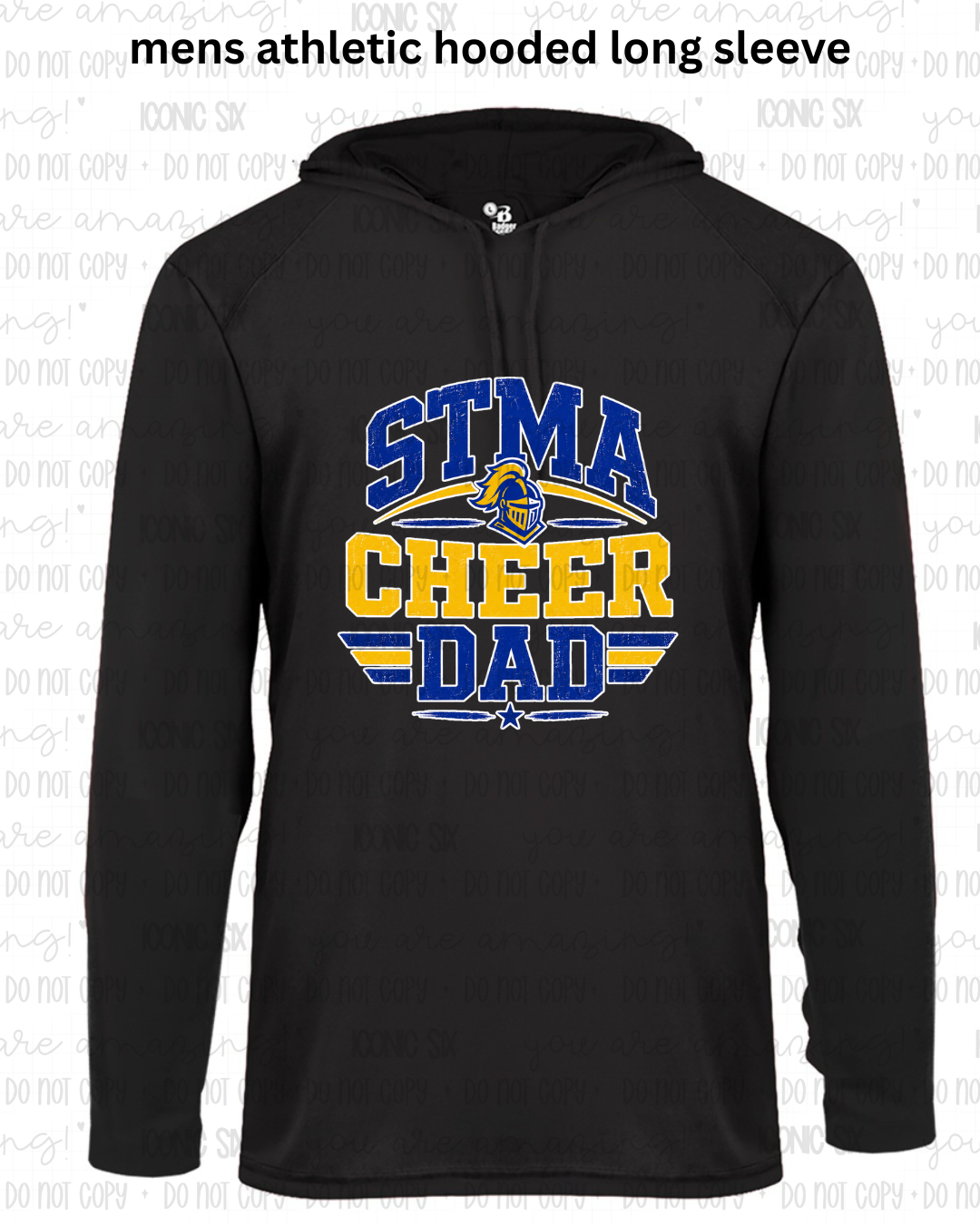 Cheer Dad Hooded Long Sleeve