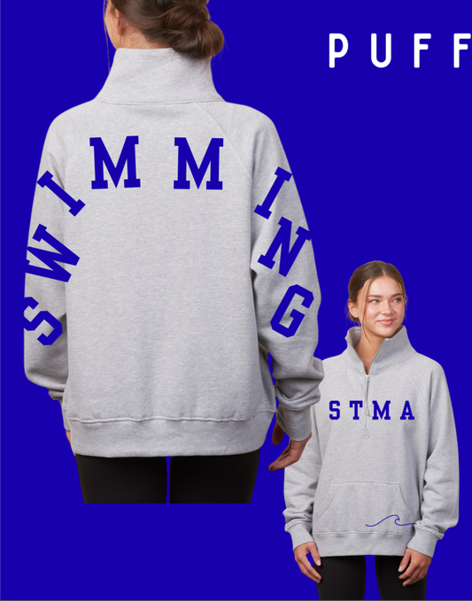 Swim Puff Quarter Zip