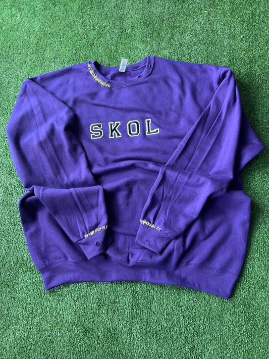 Skol Crew with Stitching