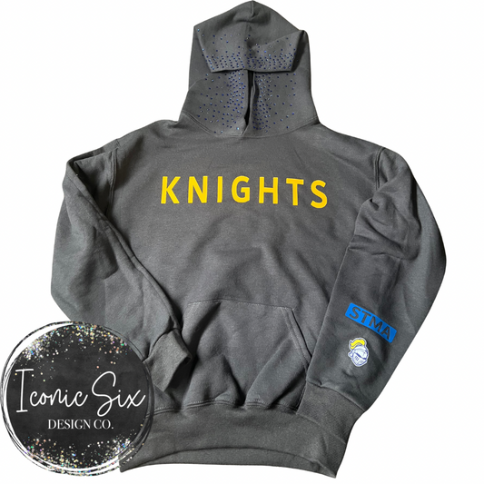 Knights Rhinestone Hoodie