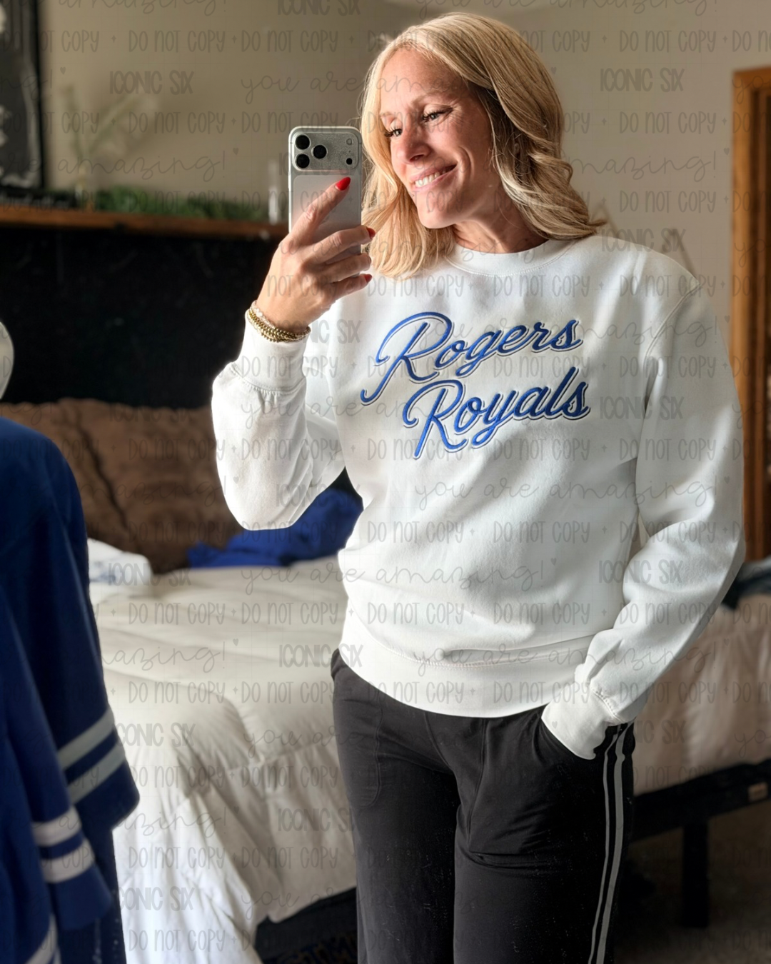 Rogers Embroidered Sweatshirt