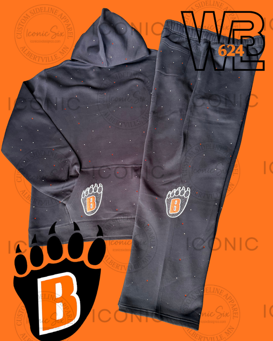 Rhinestone Mascot Sweatpants