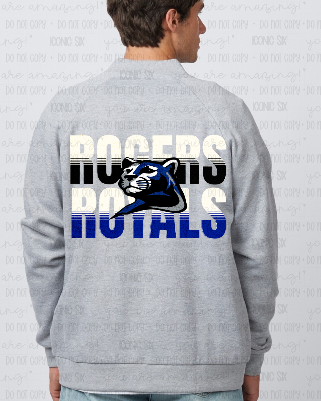 Fleece Bomber Jacket Royals