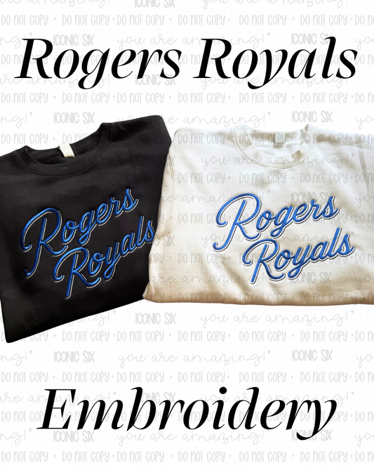 Rogers Embroidered Sweatshirt