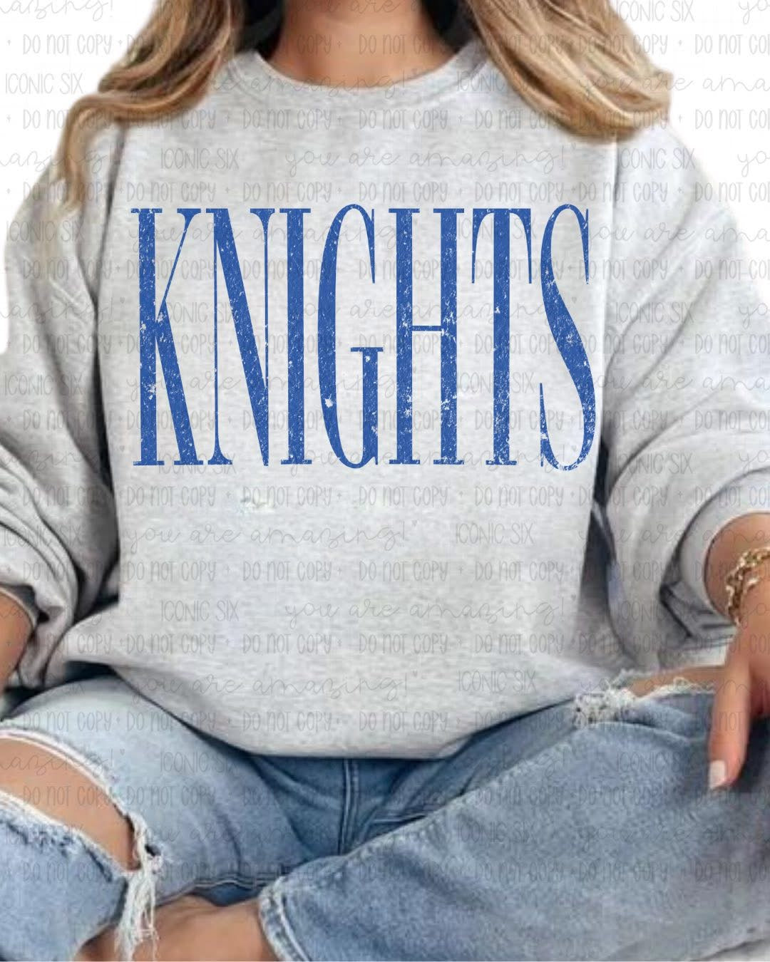 Tall Word Mascot Crew