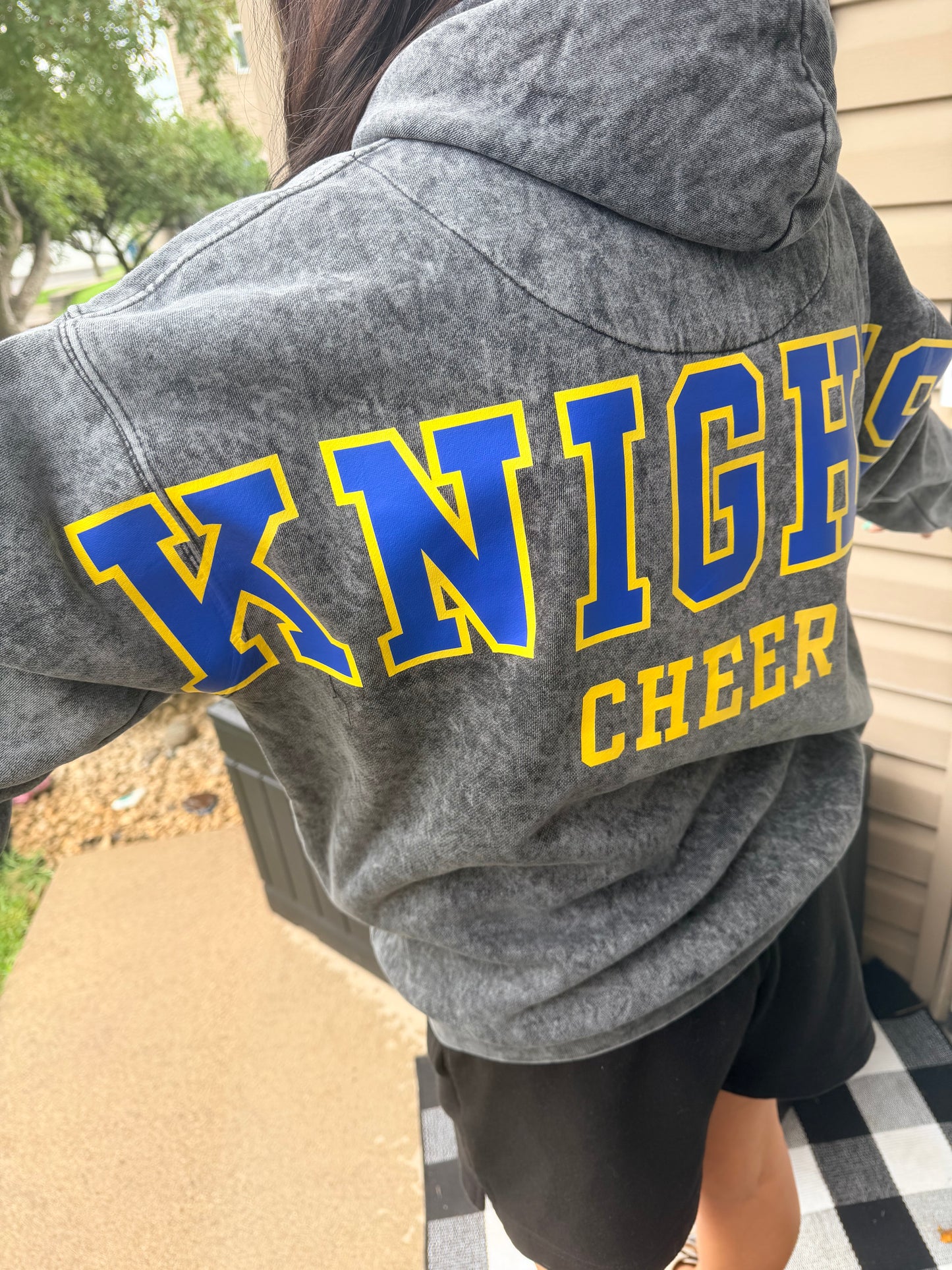 Vintage Wash Cheer Hoodie
