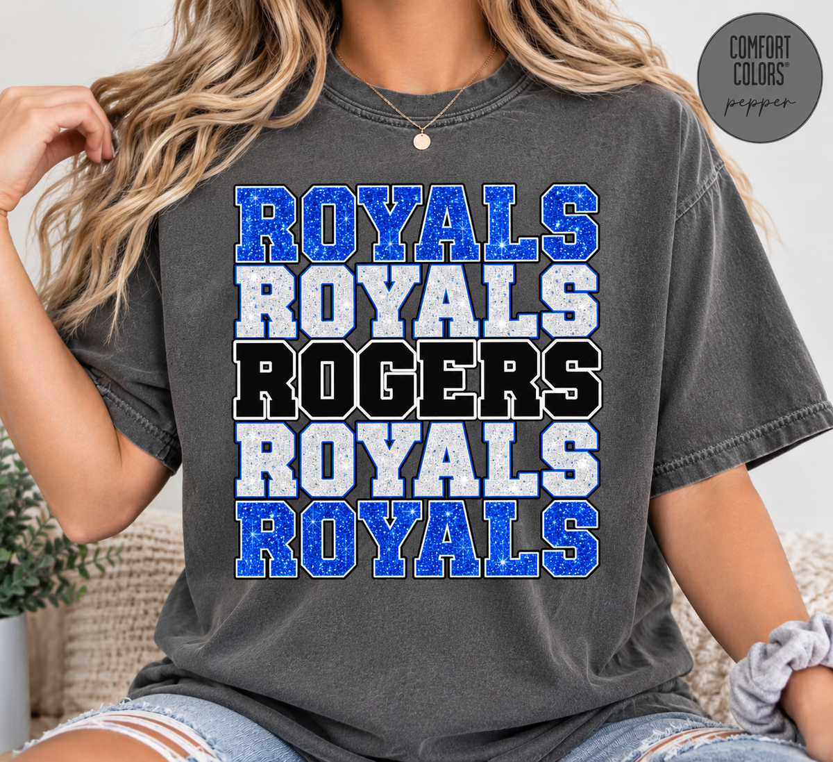 Royals Faux Glitter