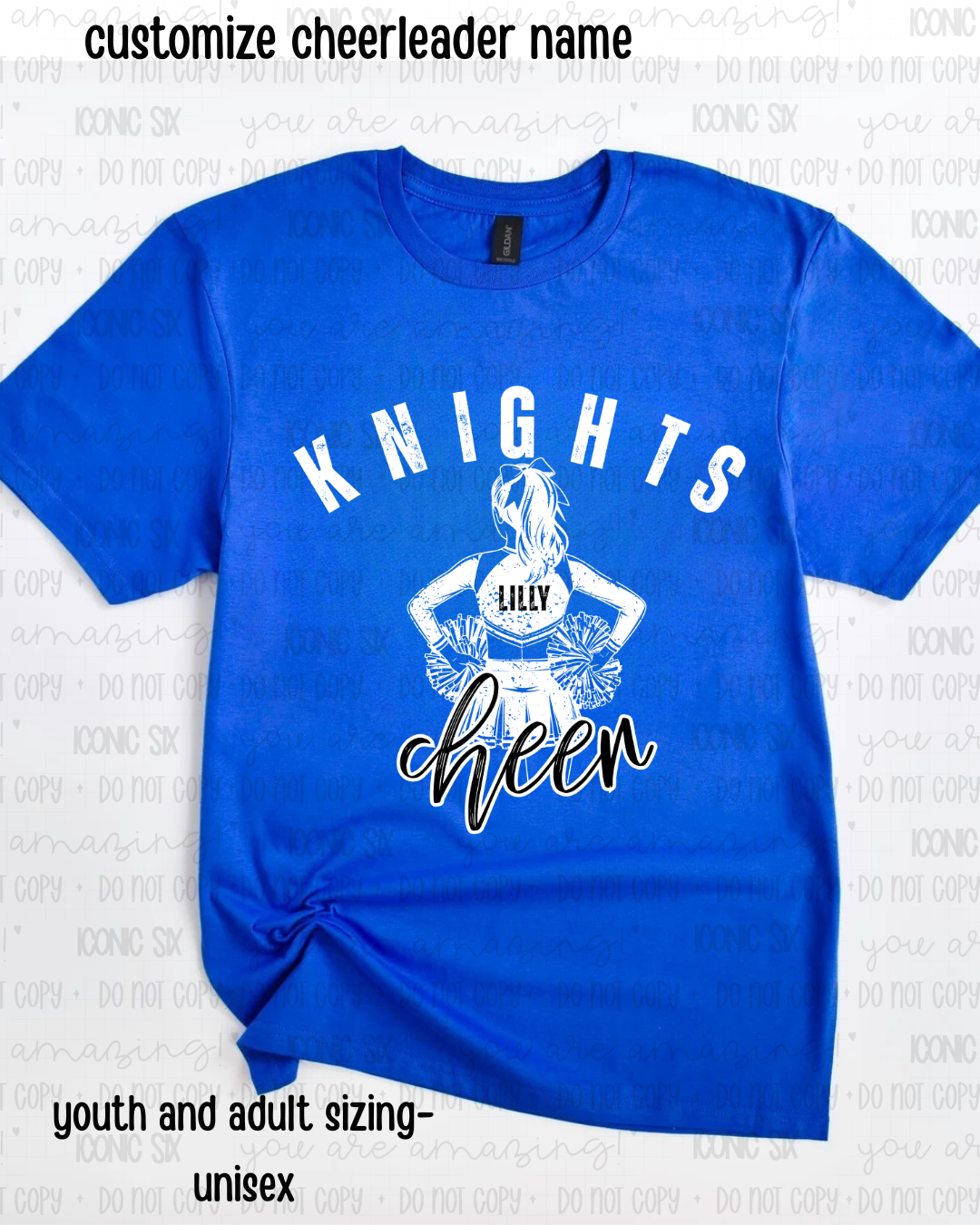 Custom Cheer T-Shirt