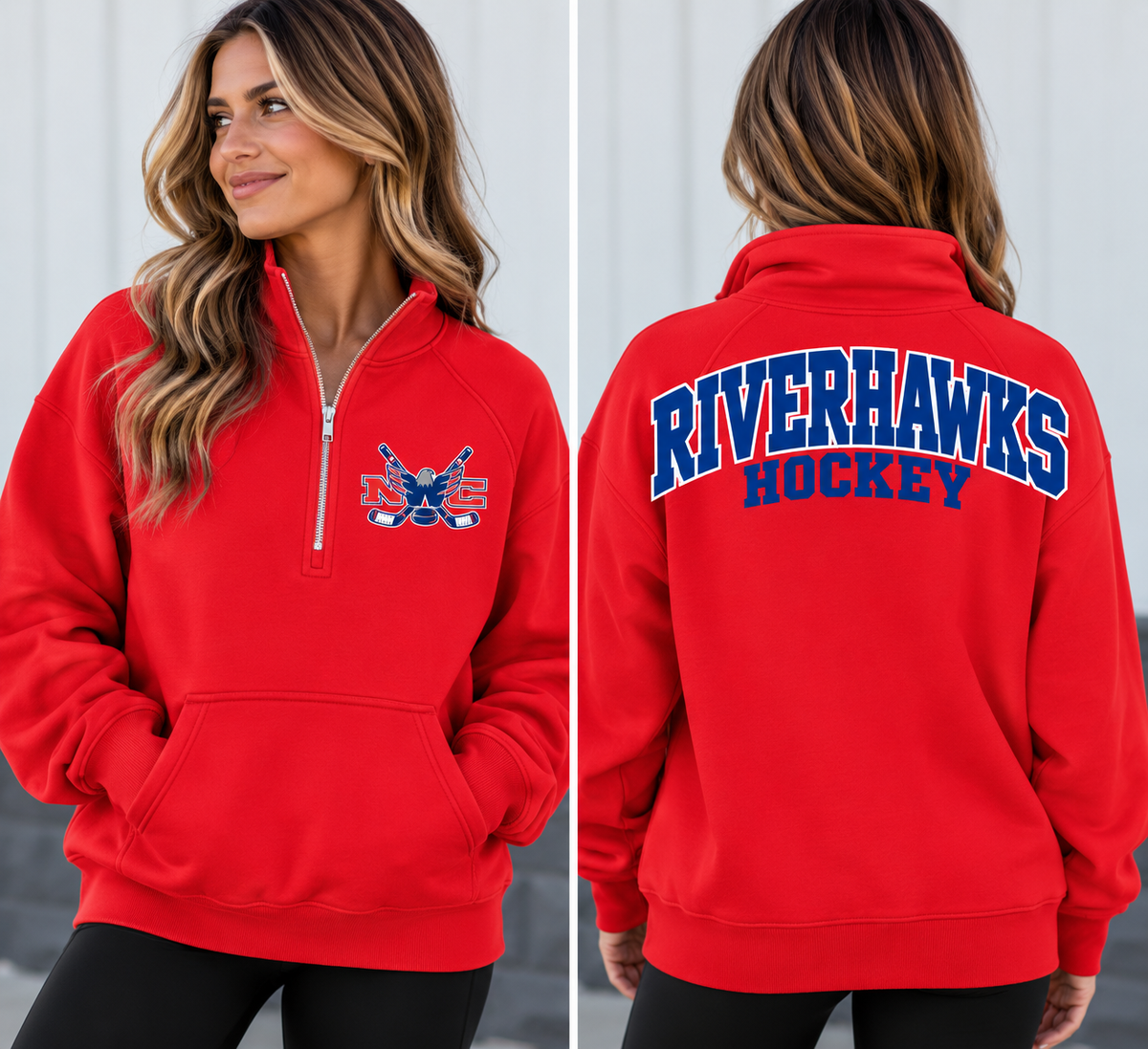 Riverhawks Quarter Zip