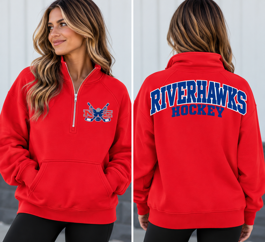 Riverhawks Quarter Zip