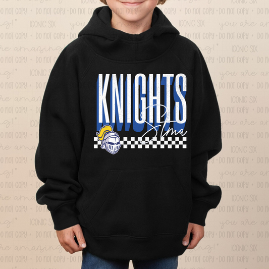 Scuba neck Youth Hoodie