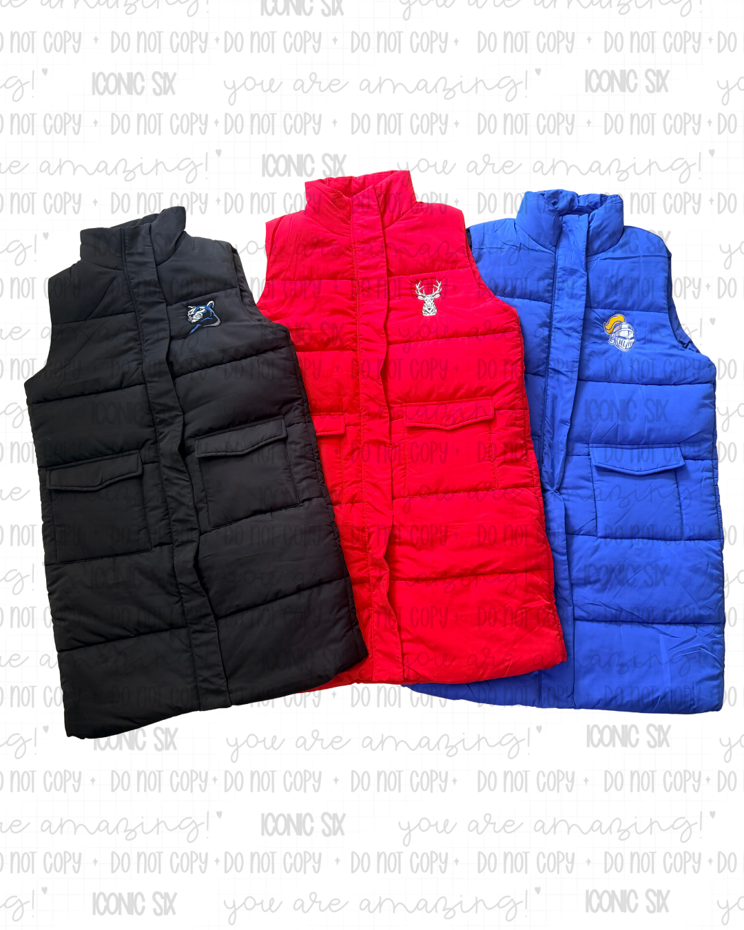 Long Puffer Vests