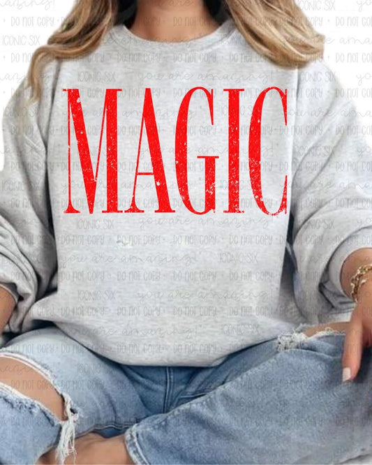 Magic Tall Word Mascot Crew