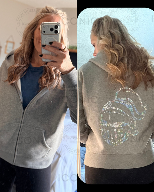 The Sparkle Zip Up