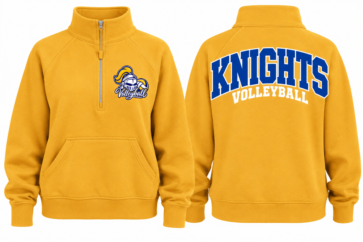 Knights Volleyball Quarter Zip