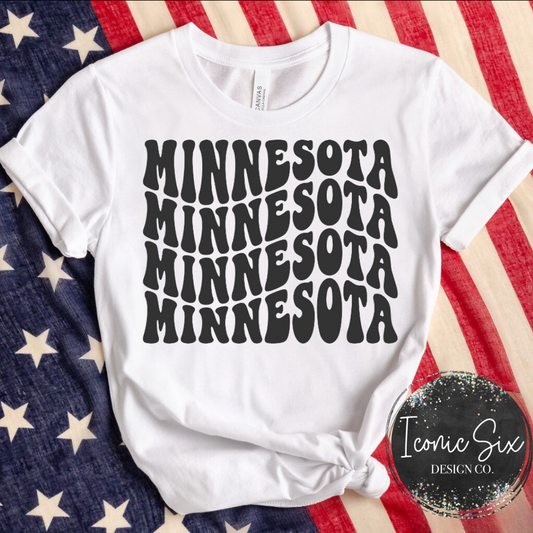 Retro Minnesota T-Shirt