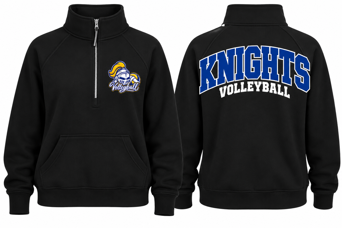 Knights Volleyball Quarter Zip