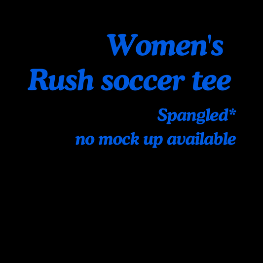 Women’s Rush Soccer Spangle Design