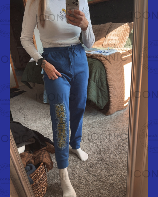 Knights Rhinestone Joggers