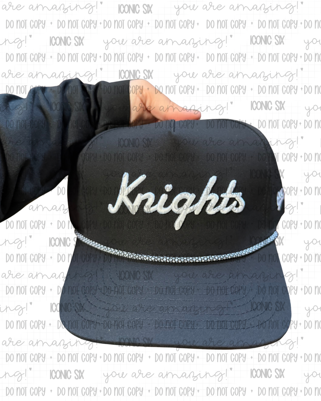 Knights Embroidered Hat