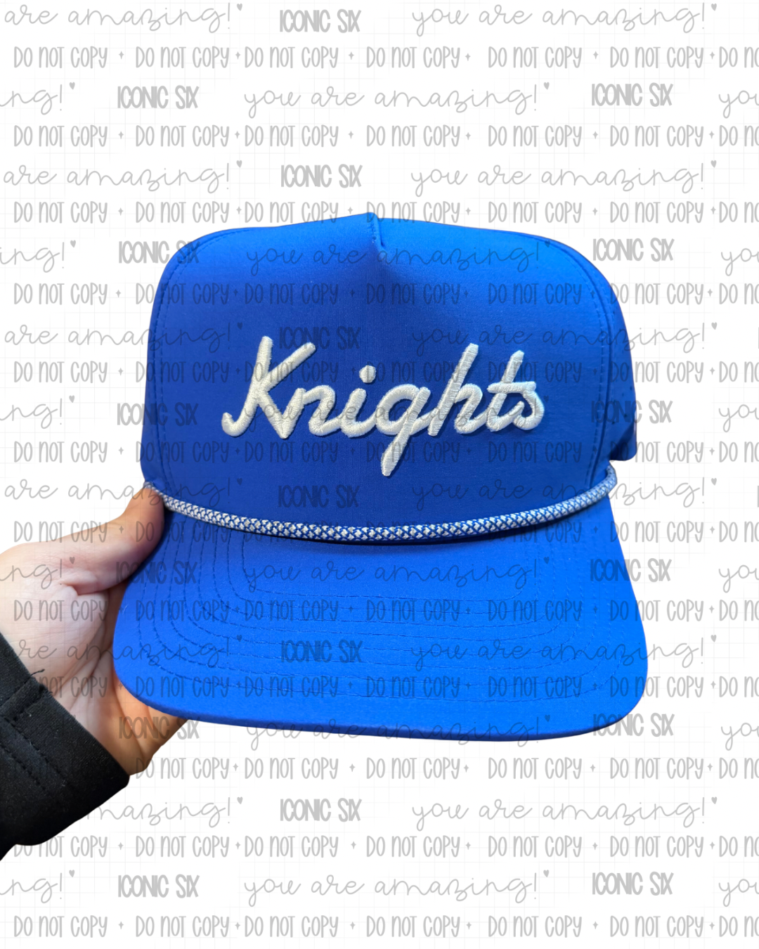 Knights Embroidered Hat