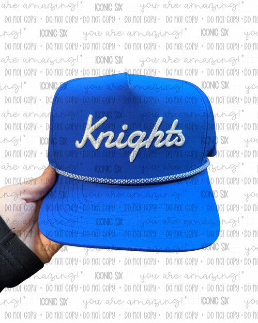 Knights Embroidered Hat