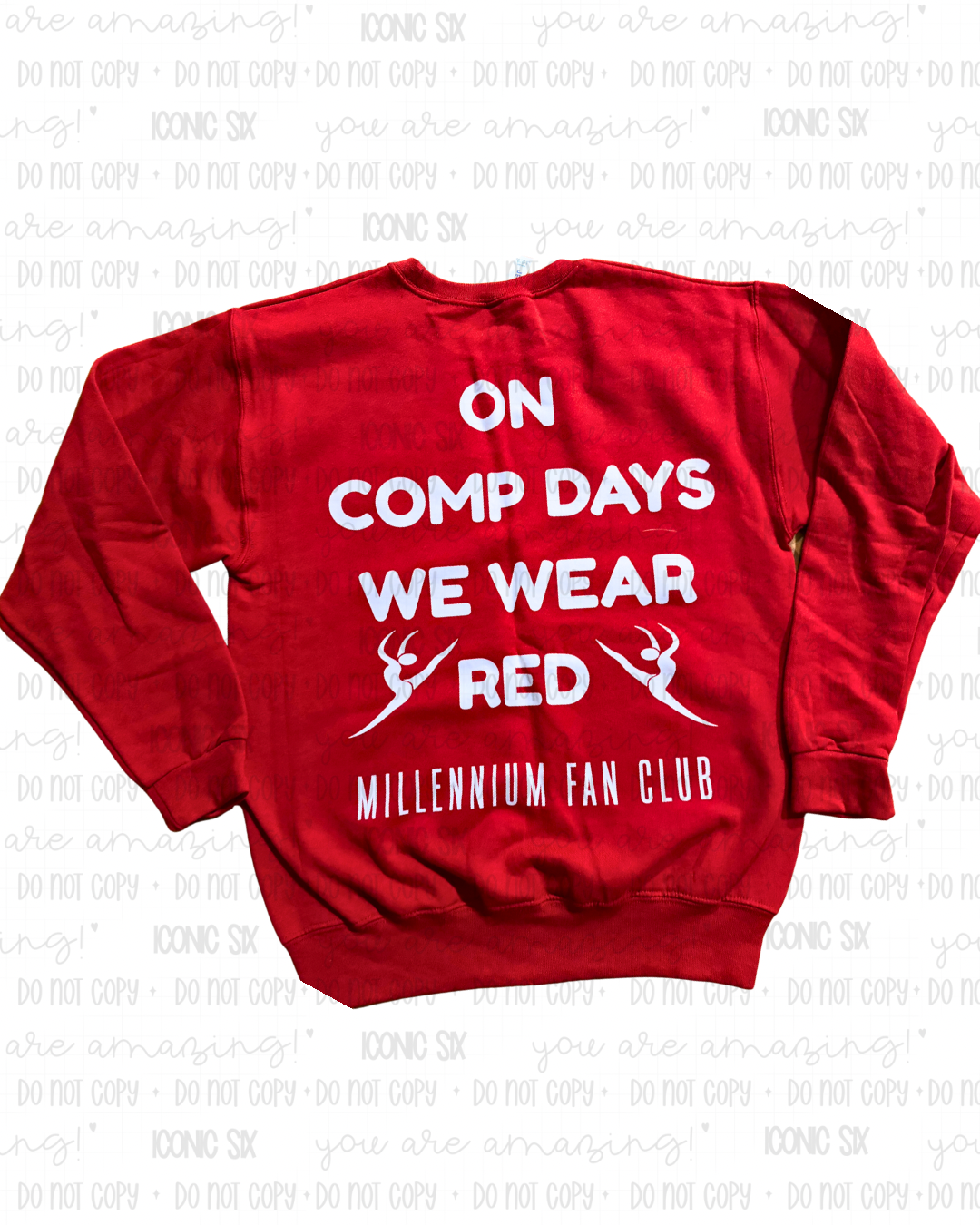 On Comp Days we wear red Crew