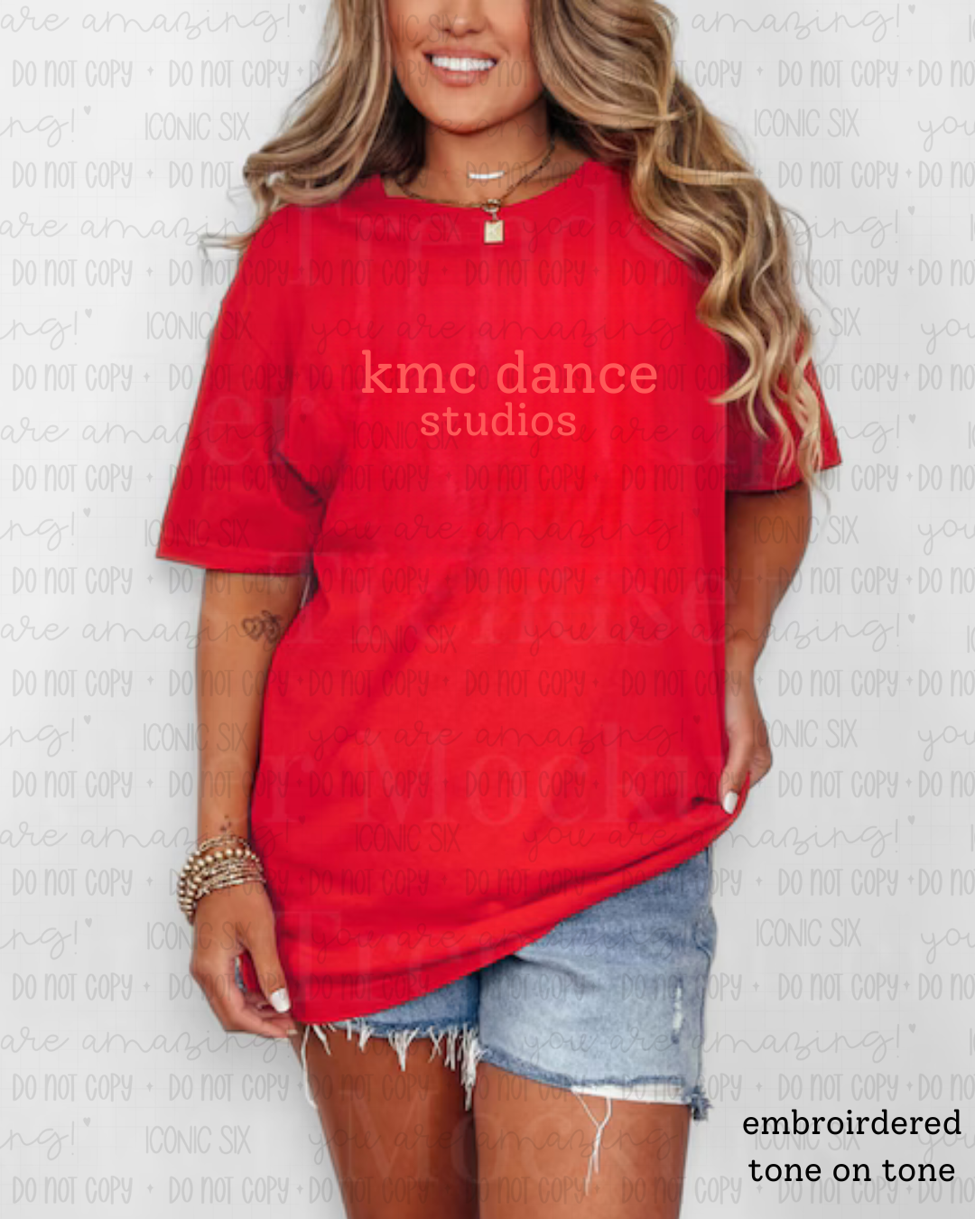 Embroidered KMC T-Shirt