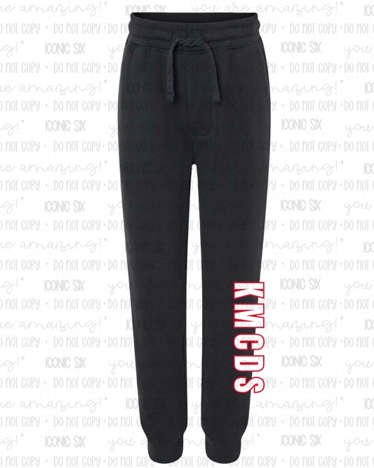 Black KMC Joggers
