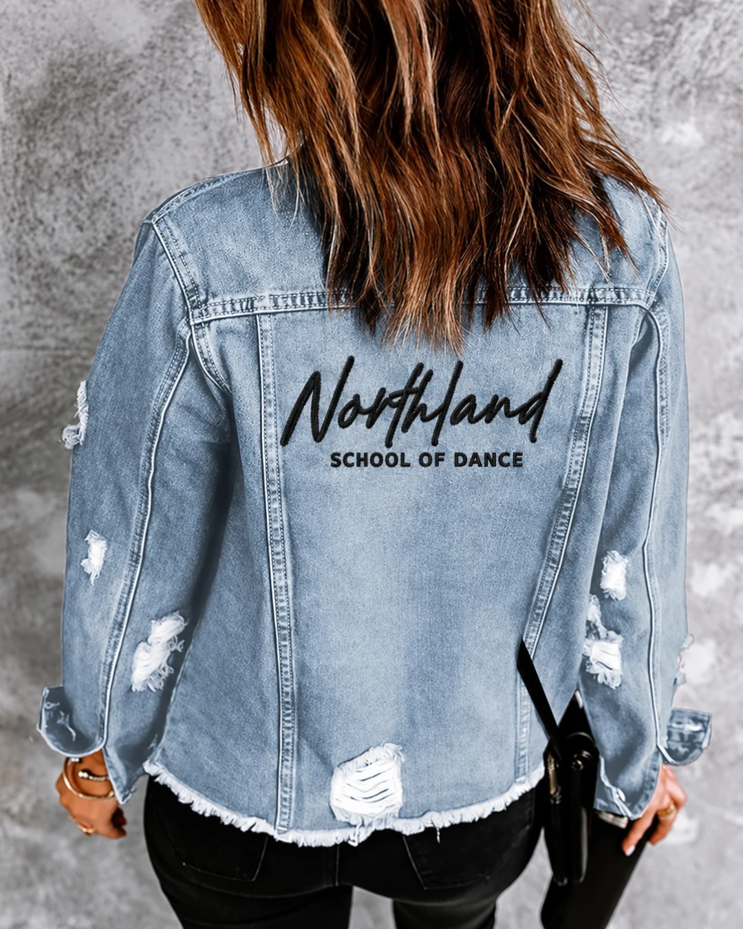 Women's Embroidered Jean Jacket
