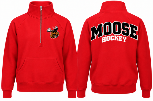 Moose Hockey Quarter Zip