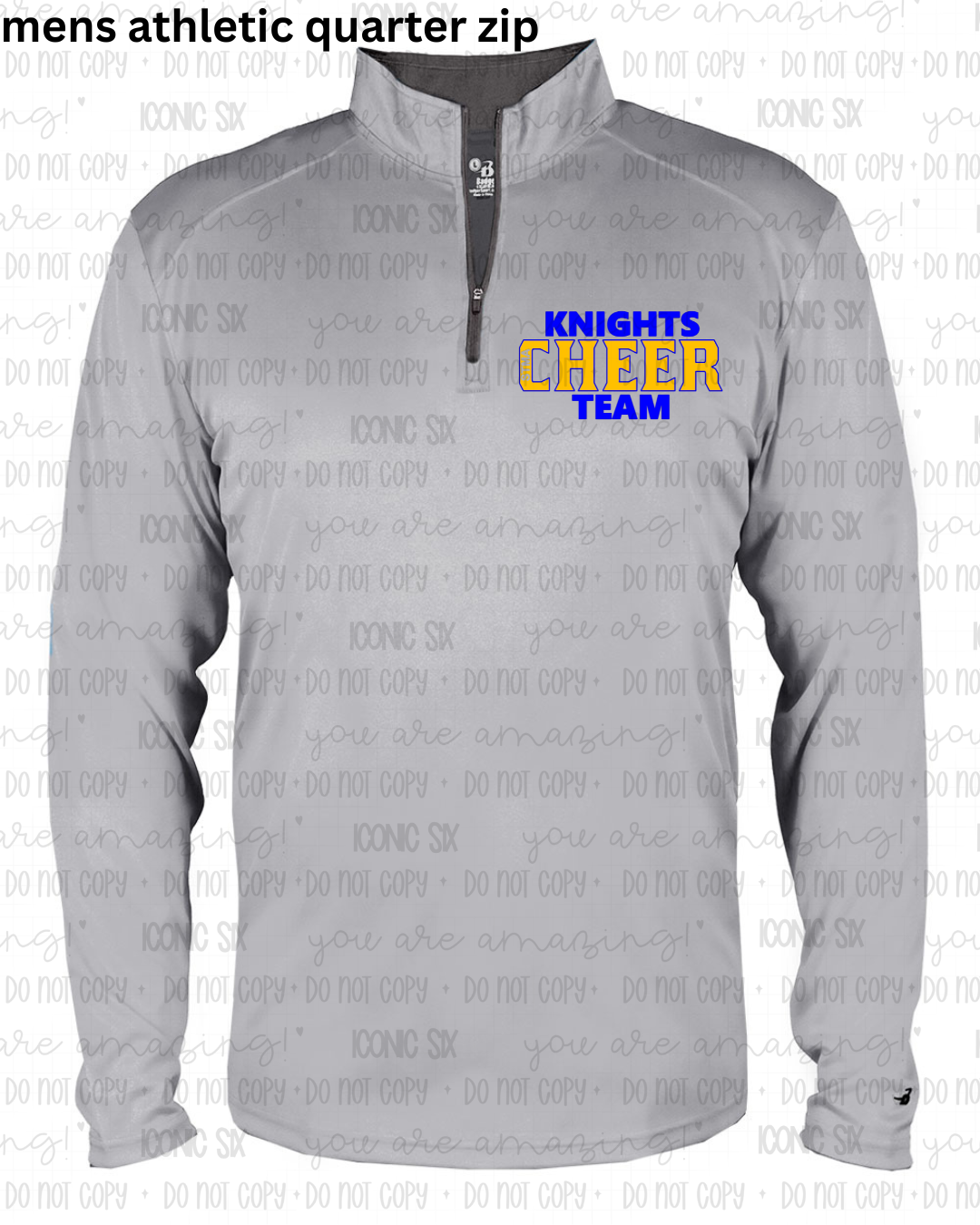 Men's Athletic Quarter Zip