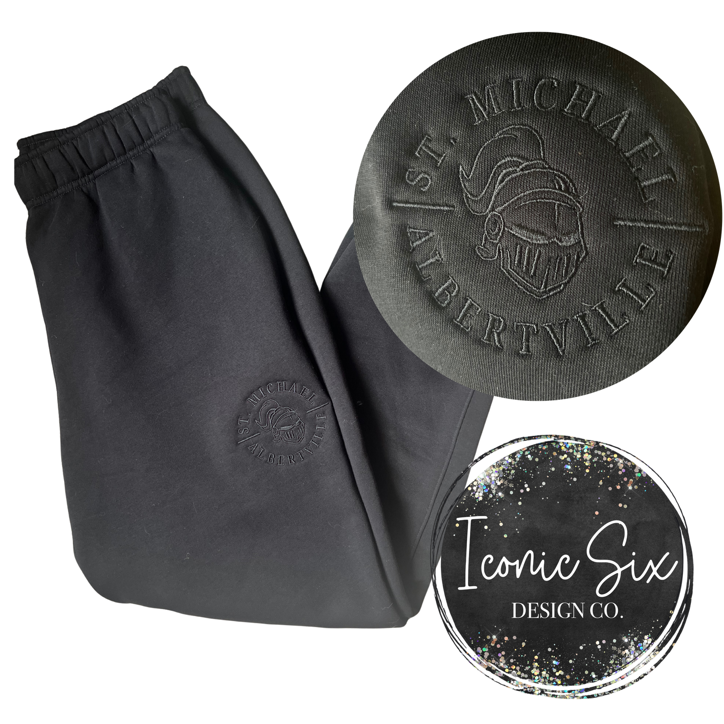 Embroidered STMA Joggers