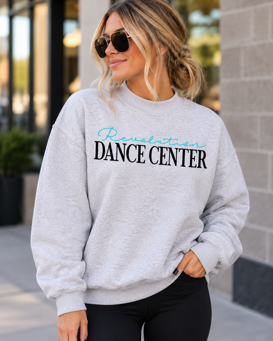 Revolution Dance Center Gray Mock-Neck