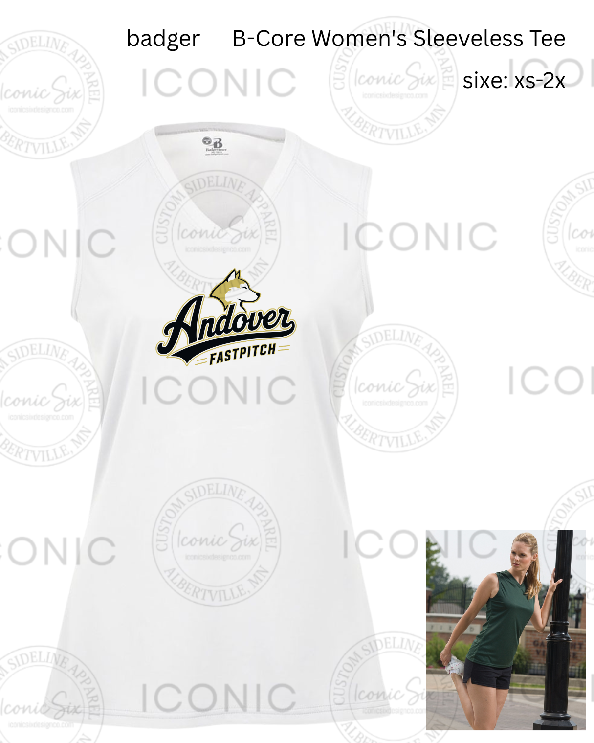 Andover Sleeveless Tee